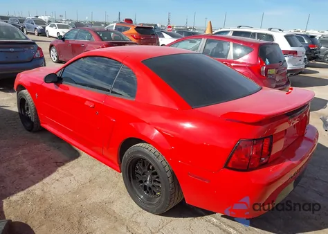 2001 Ford Mustang from USA, damaged, VIN 1FAFP40431F100937